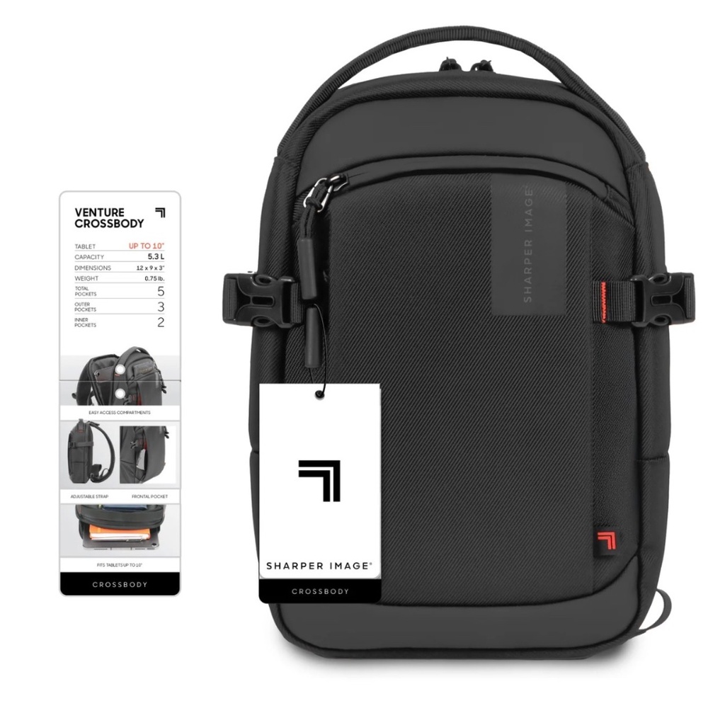 Sharper image crossbody